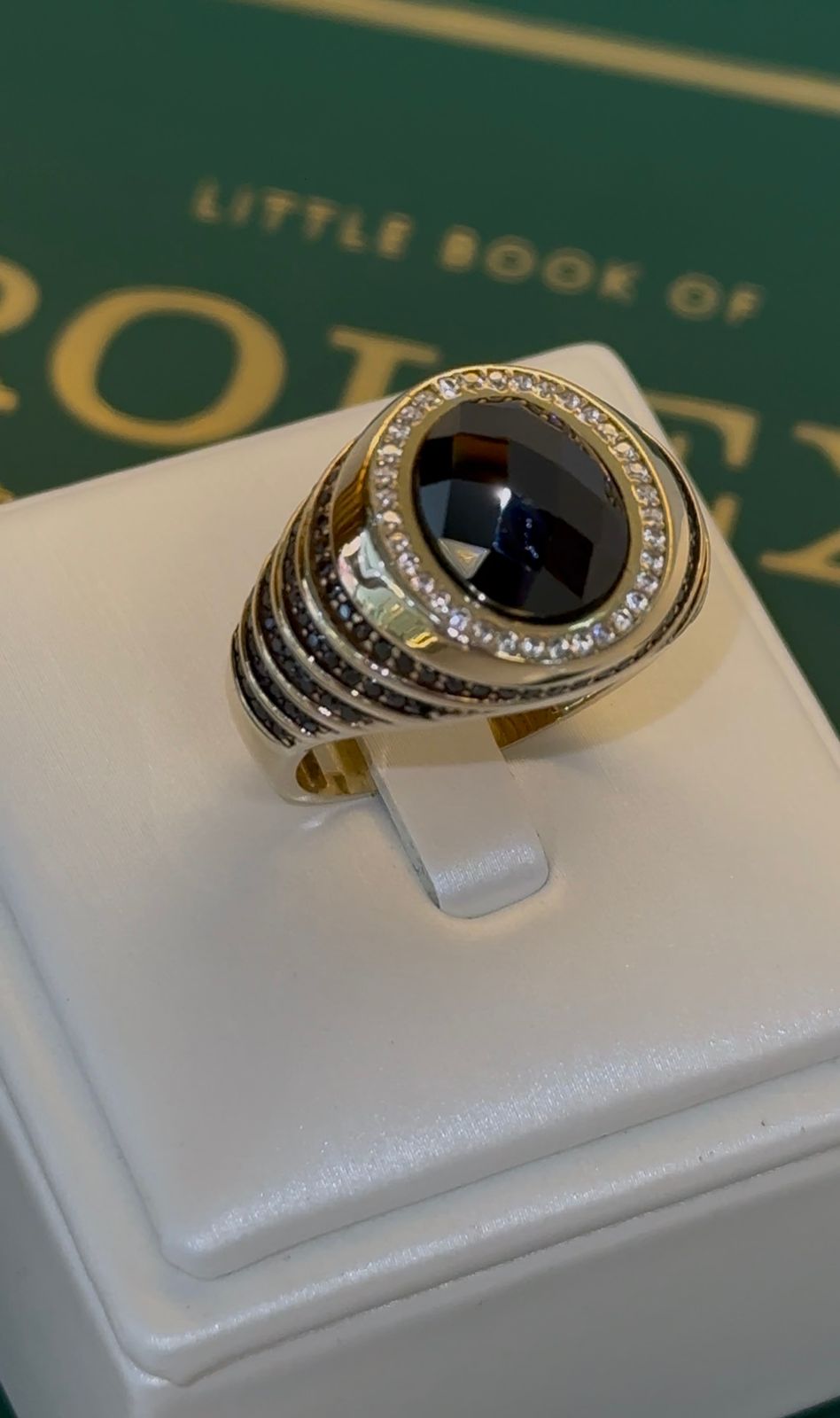 ANILLO ONIX 14K H 10GR